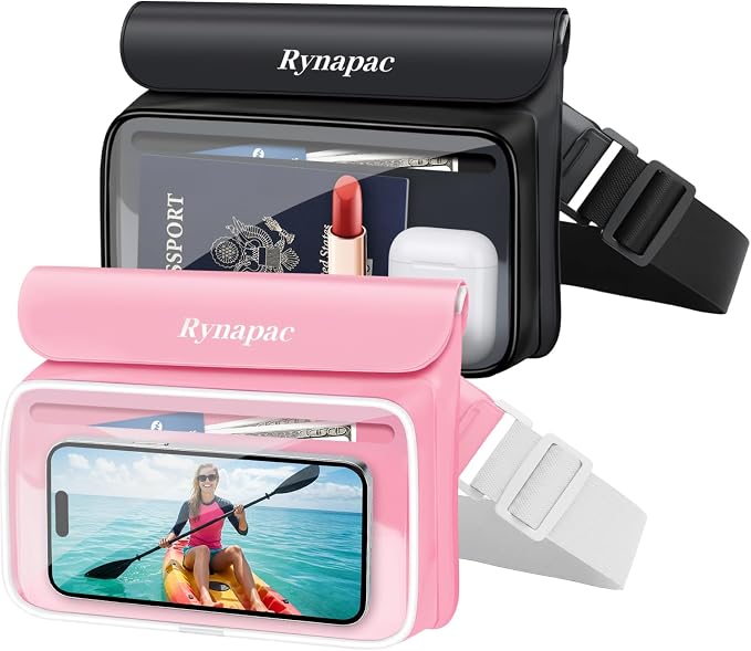 IPX8 Waterproof Fanny Pack, Waist Bag by Rynapac