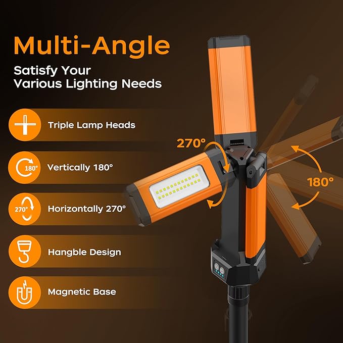 Rechargeable LED Work Light - Image 4