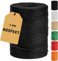 Vanhench 805ft Black Twine String, Arts & Crafts, Gift Wrapping, String by Vanhench