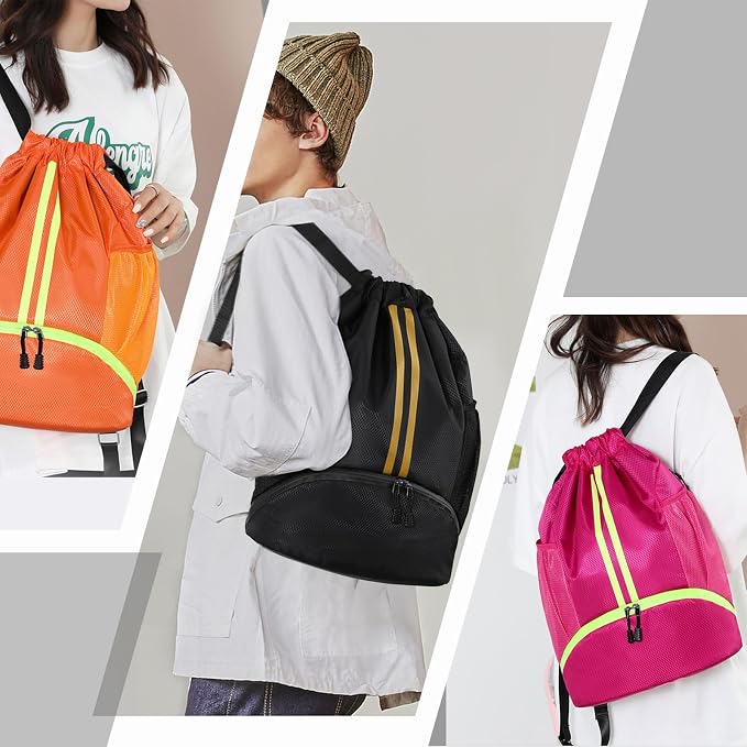 Hoedia Sports Drawstring Backpack - Image 6