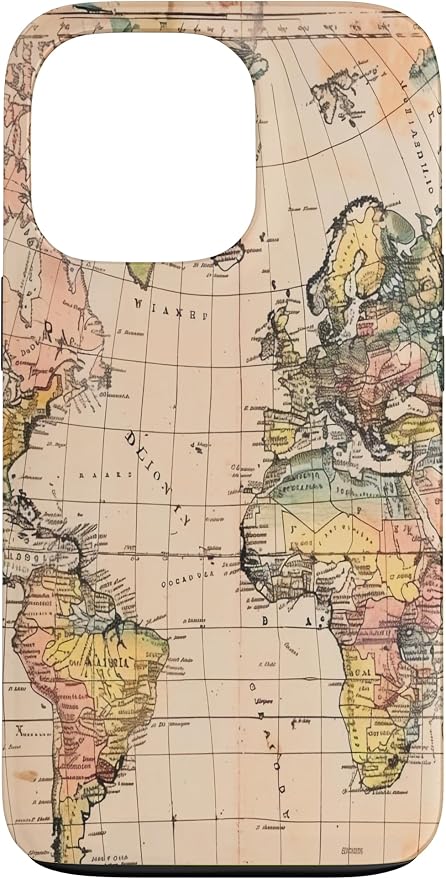 World Map, Old Map of the World Case by Unknown