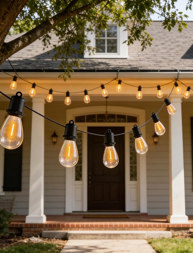 100 FT LED Outdoor String Lights - Image 6