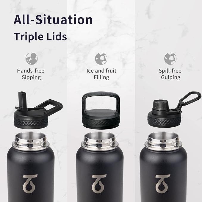 Trebo 32 oz Water Bottle Insulated - Image 3