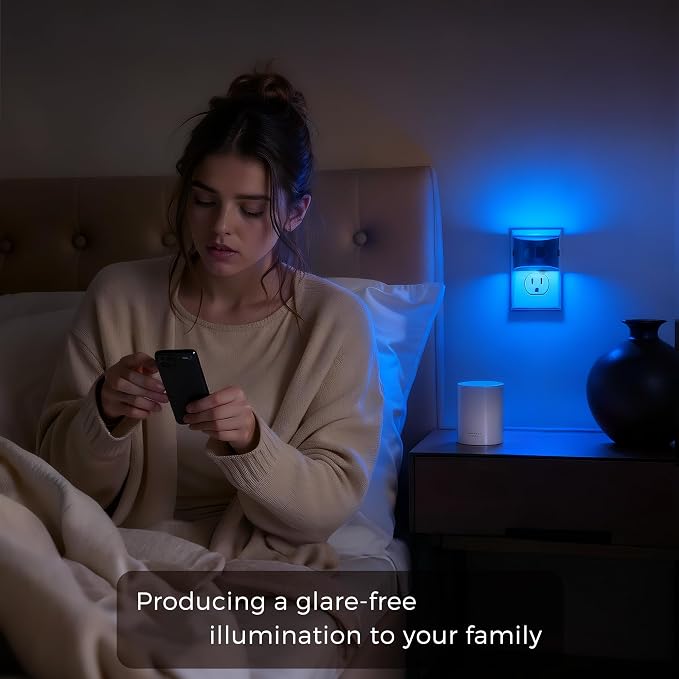 L LOHAS LED Night Light with Motion Sensor & Dusk to Dawn Sensor, Night Lights - Image 2
