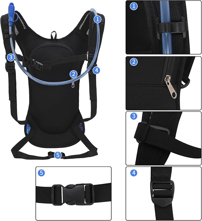 Roptat Hydration Backpack Pack - Image 3