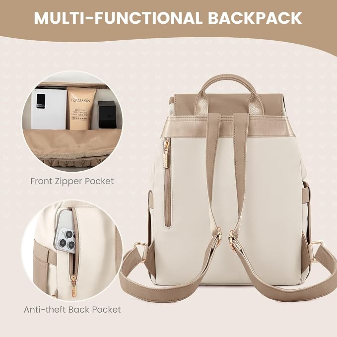 LOVEVOOK Mini Backpack for Women, Small Backpack Purse for Travel Work Cute - Image 4