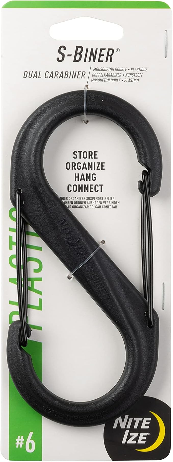 Nite IZE S-Biner Dual Carabiner Plastic by Nite+Ize