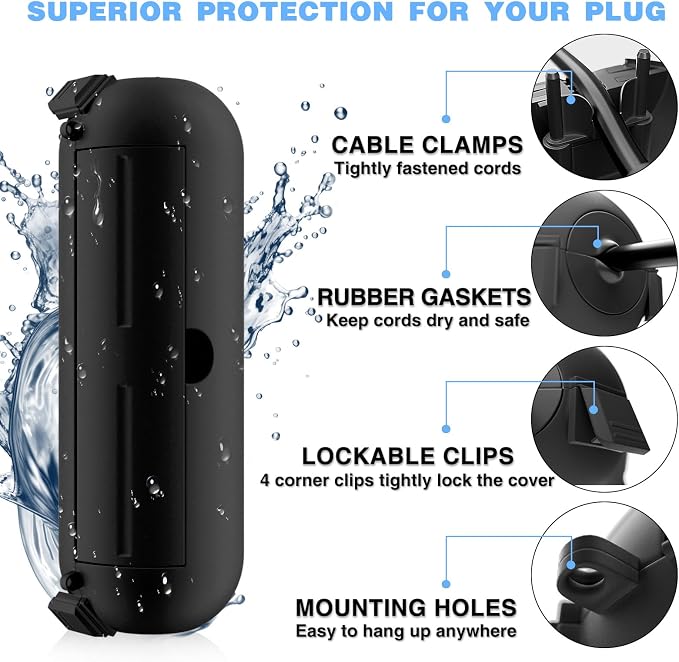 Flemoon Outdoor Extension Cord Safety Cover - Image 8