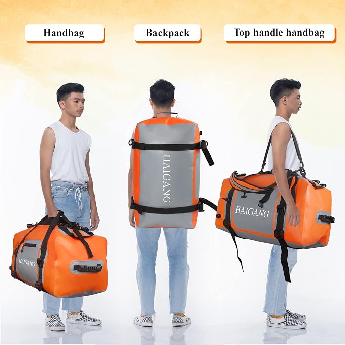 110L Waterproof Duffel Bag Travel Dry Bag, Large Capacity, Adjustable Thickened - Image 3