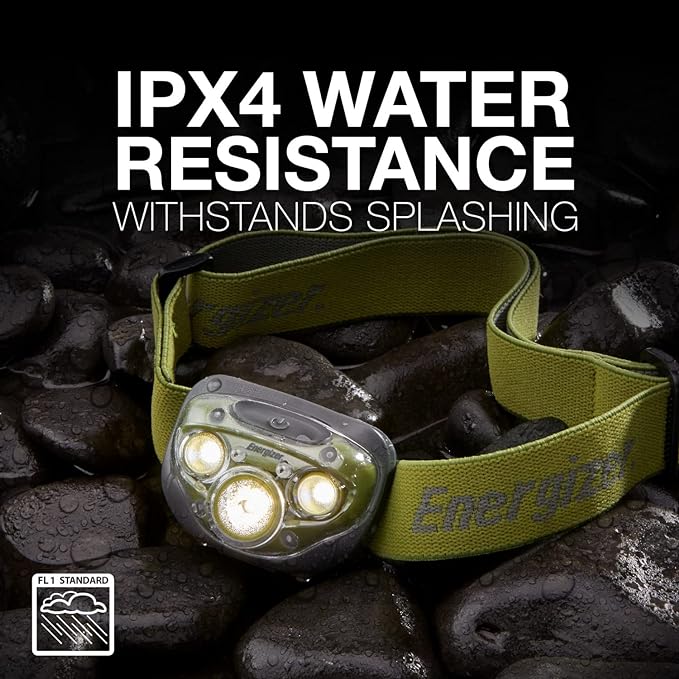 Energizer PRO LED Headlamp, IPX4 Water Resistant Headlamps, High-Performance - Image 5