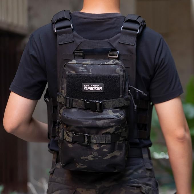 EXCELLENT ELITE SPANKER Tactical MOLLE Hydration Backpack Water Bladder Carrier - Image 6