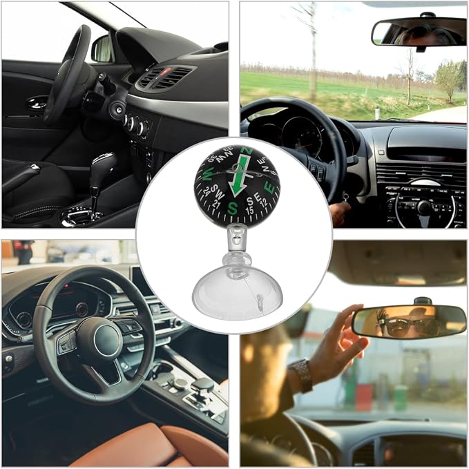 Amosfun Car Dashboard Compass - Image 6