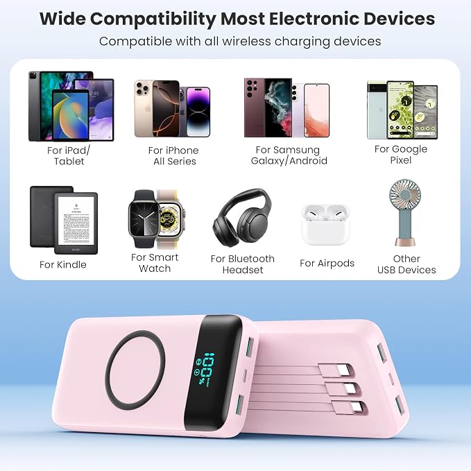 YHO Wireless Portable Charger 40800mAh - Image 7