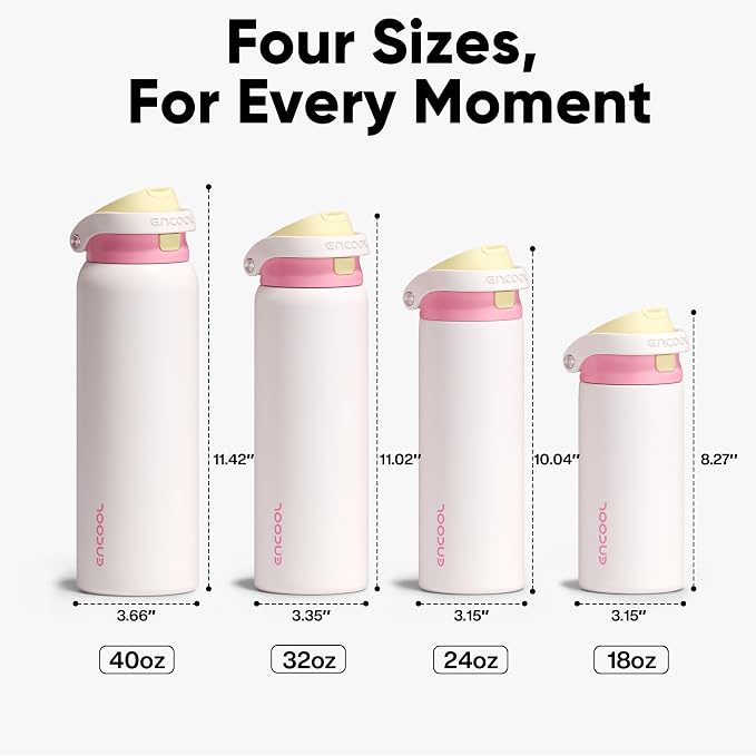 ENCOOL Leakproof Insulated Water Bottle - Image 9