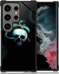 for Samsung Galaxy S24 Ultra Case, Skeleton Winding Snake Pattern Graphic by FKBRCL4U