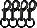 Garwor 3/4" Heavy Duty Swivel Snap Hooks Black Electrophoresis Coating by Garwor