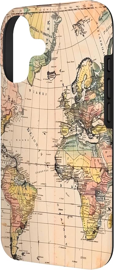 World Map, Old Map of The World Case - Image 2