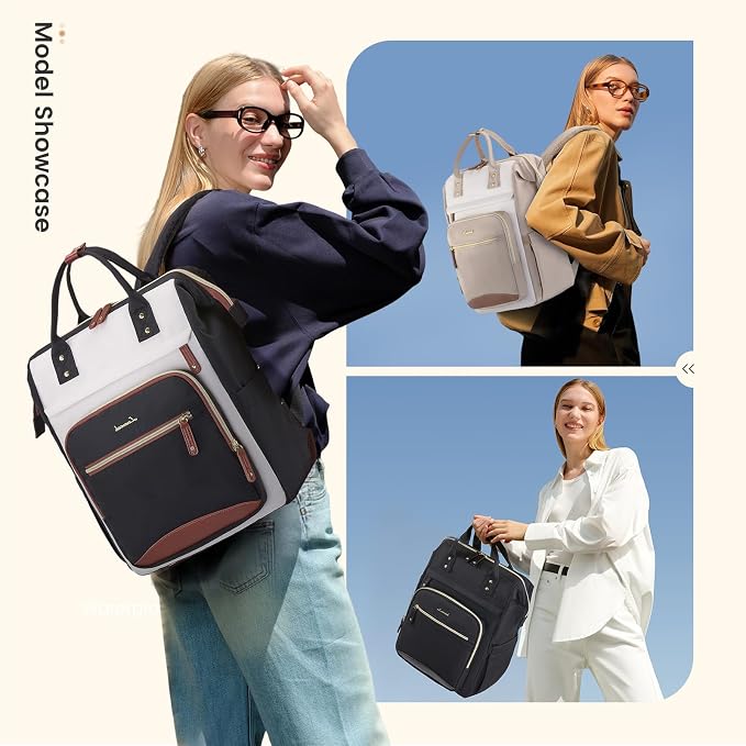 LOVEVOOK Laptop Backpack for Women Work Bag - Image 6