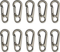 SWATOM Small Mini Carabiner Clip Tiny Spring Snap Hook Keychains Micro by SWATOM