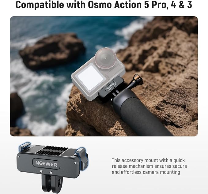 NEEWER Upgraded Magnetic Mount Adapter Compatible - Image 2