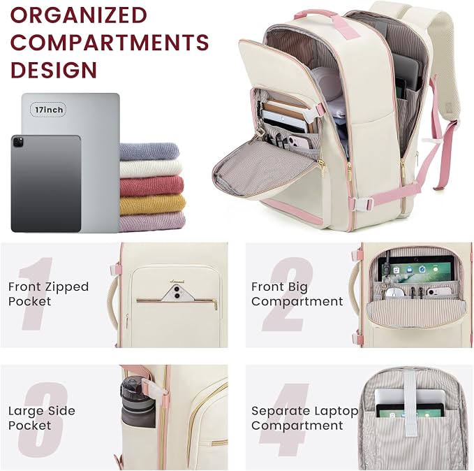 LOVEVOOK 40L Large Travel Backpack - Image 2