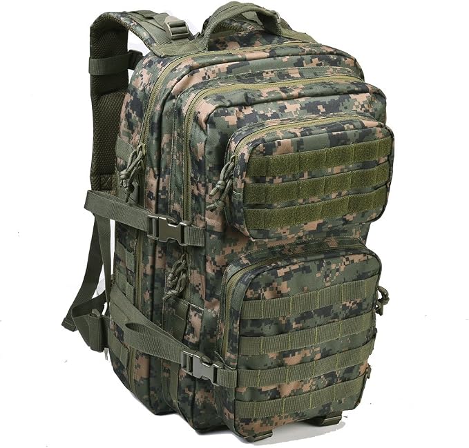 REEBOW GEAR Military Tactical Backpack Large Army 3 Day Assault Pack Molle Bag - Image 8