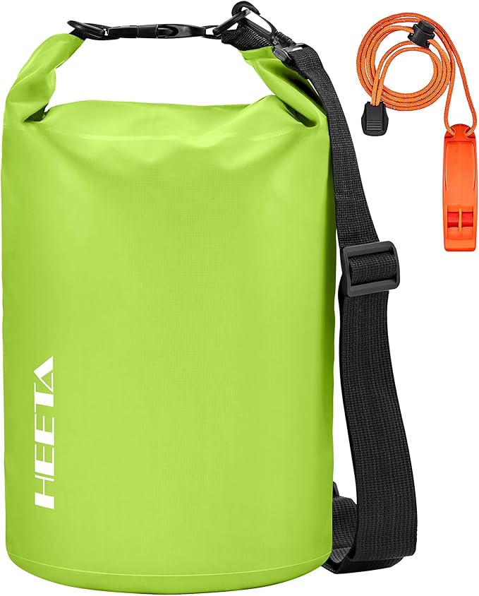 HEETA Waterproof Dry Bag for Women Men, 5L/10L/20L/30L/40L Roll Top Lightweight by HEETA