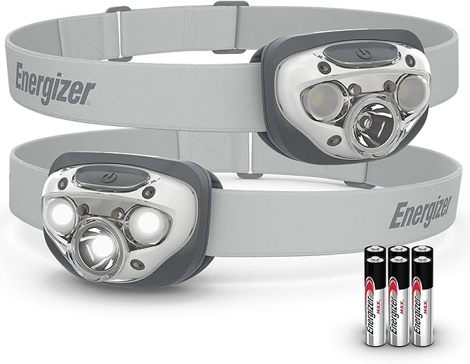 Energizer LED Headlamp PRO, IPX4 Water Resistant Headlamps, High-Performance by Energizer