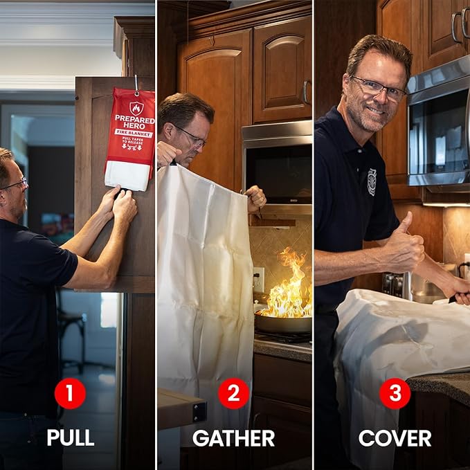 Prepared Hero Emergency Fire Blanket XL - Image 5