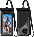 Waterproof Phone Pouch, with Interior Card Pocket, Large Waterproof Phone Case by Vsagier