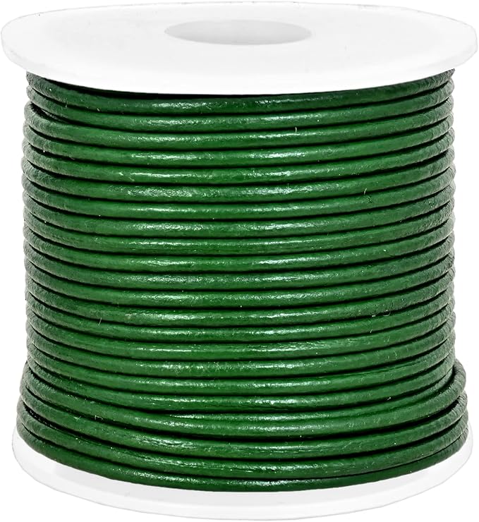 GENIQUE Real/Genuine Round Leather String Cord - Image 2