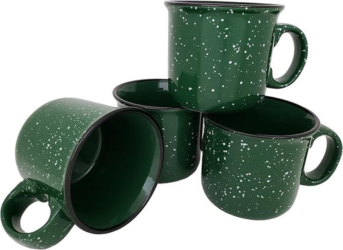 14oz Ceramic Campfire Coffee Mug by EssentialDrinkware