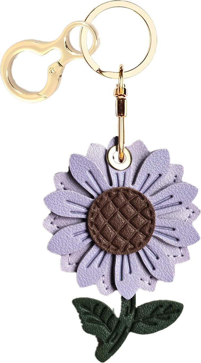 Leather Keychain Holder Case Compatible by ZOUITY