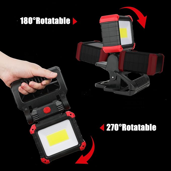 Easymaxx LED Rechargeable Work Light - Image 7