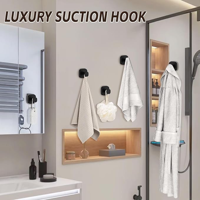 Heavy Duty Reusable Suction Cup Hooks - Image 6