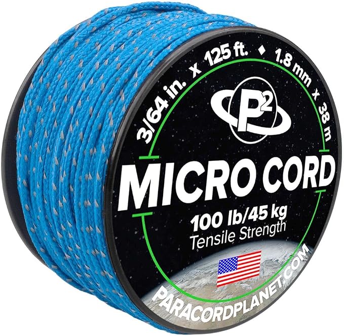 Paracord Planet Micro Paracord – Thin Braided Cord by ParacordPlanet
