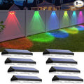 Solar Fence Lights Outdoor by LIANGLOME