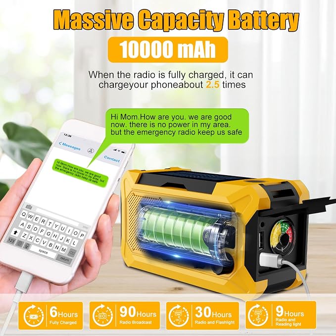 Emergency Hand Crank Radio - Image 2