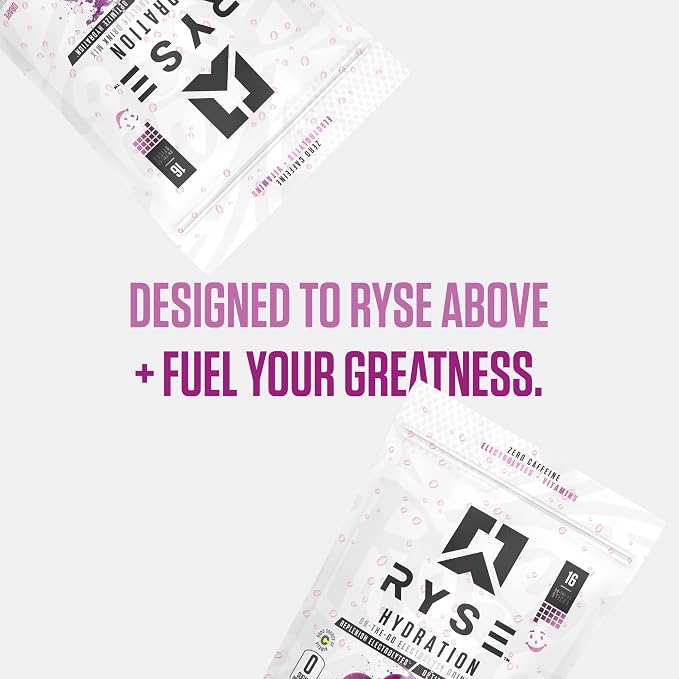 RYSE Hydration Electrolyte Powder Drink Mix Packets - Image 5