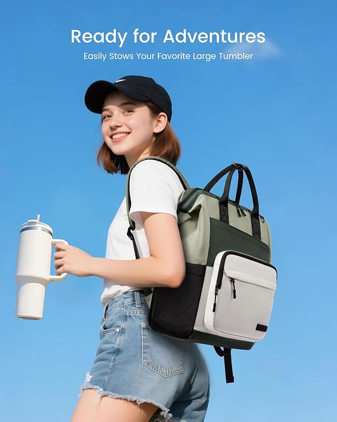 LOVEVOOK Laptop Backpack for Women, 15.6 Inch Travel Backpack for Work College - Image 5