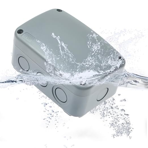 Outdoor Junction Box Waterproof, SuperInk Outdoor Electrical Boxes Weatherproof by SuperInk