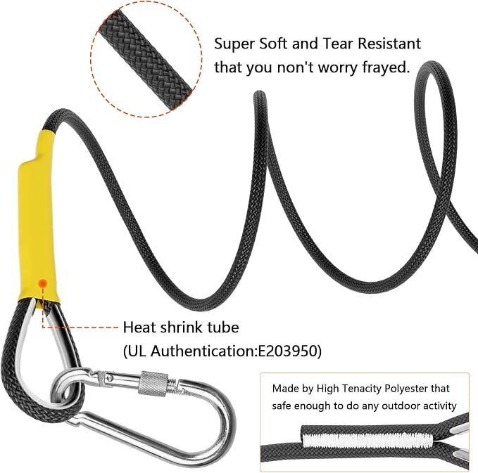 X XBEN Outdoor Climbing Rope 10M 20M 30M 50M 70M 152M 352M Static Rock Climbing - Image 5