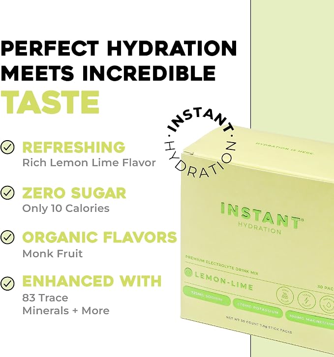 Instant Hydration Electrolytes Powder Packets - Image 3