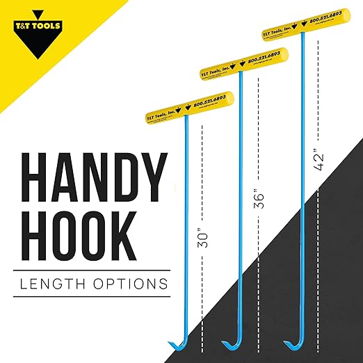 T&T Tools Heavy Duty Handy Hook – Portable 30 Inch - Image 3