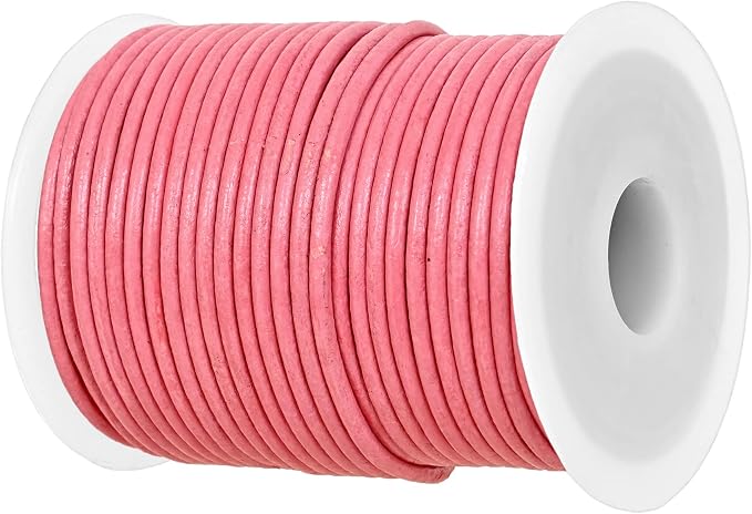 GENIQUE Real/Genuine Round Leather String Cord by GENIQUE
