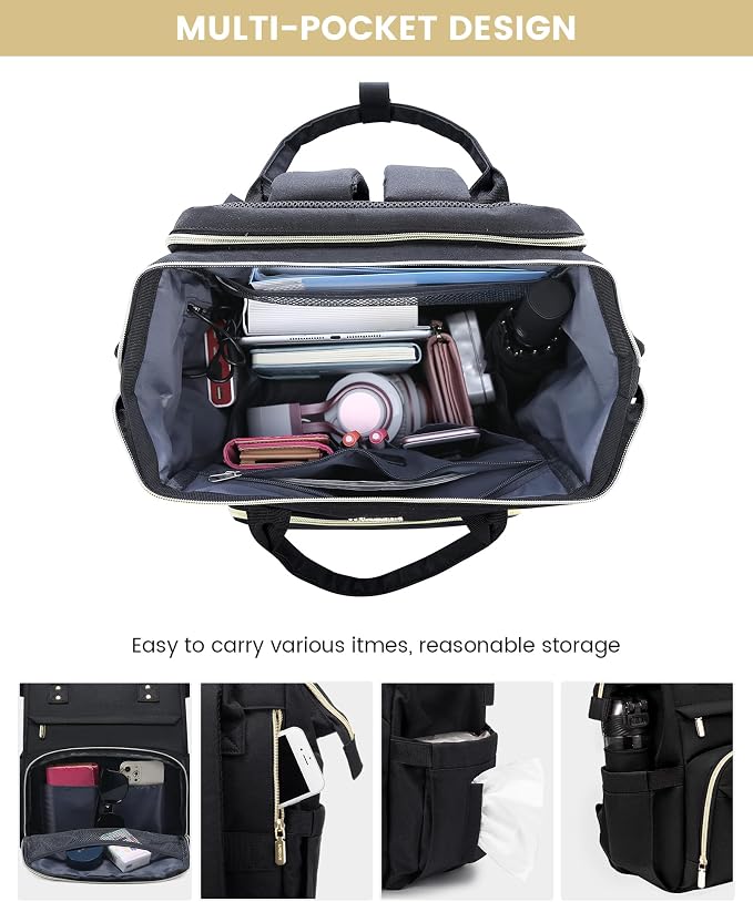 LOVEVOOK 17.3 Inch Laptop Backpack, Large Travel Backpack - Image 9