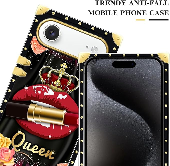 for iPhone 17 Air Case Luxury Golden Decoration - Image 4