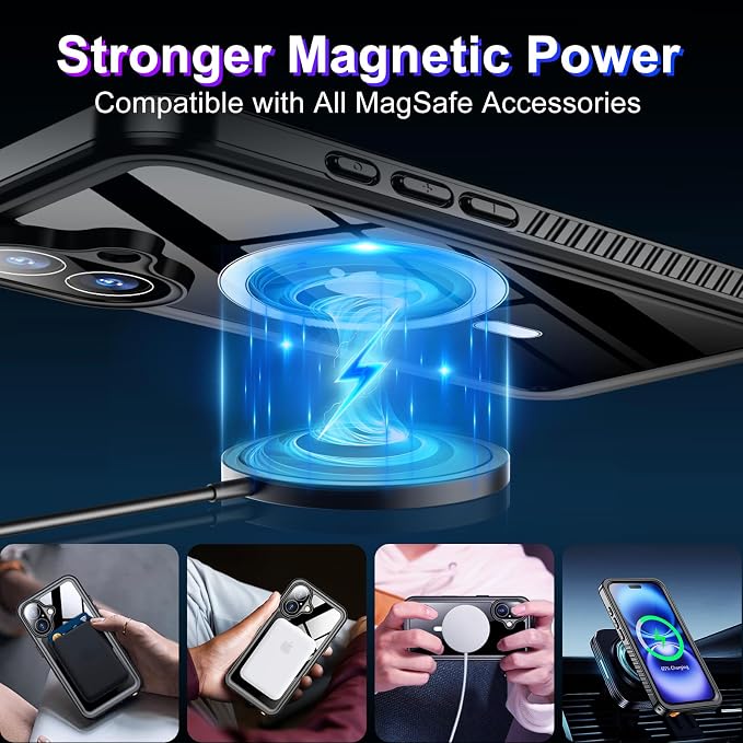 Red2Fire 2025 New Designed for iPhone 16 Case Waterproof, Phone Case for iPhone - Image 4