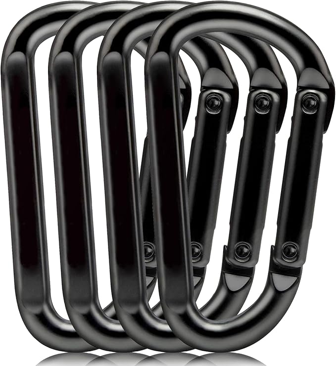 EZYA Heavy Duty Carabiner Clips, 860lbs by EZYA