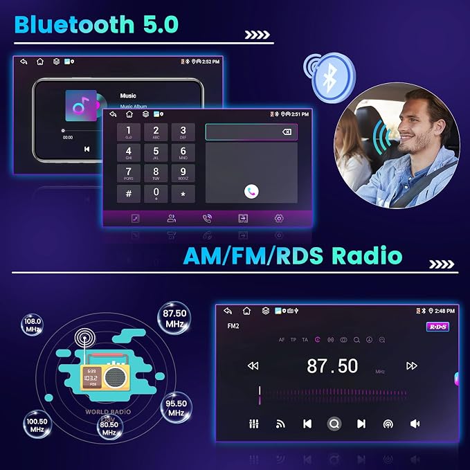 Hikity 4+64GB Android 15 Carplay Radio - Image 7